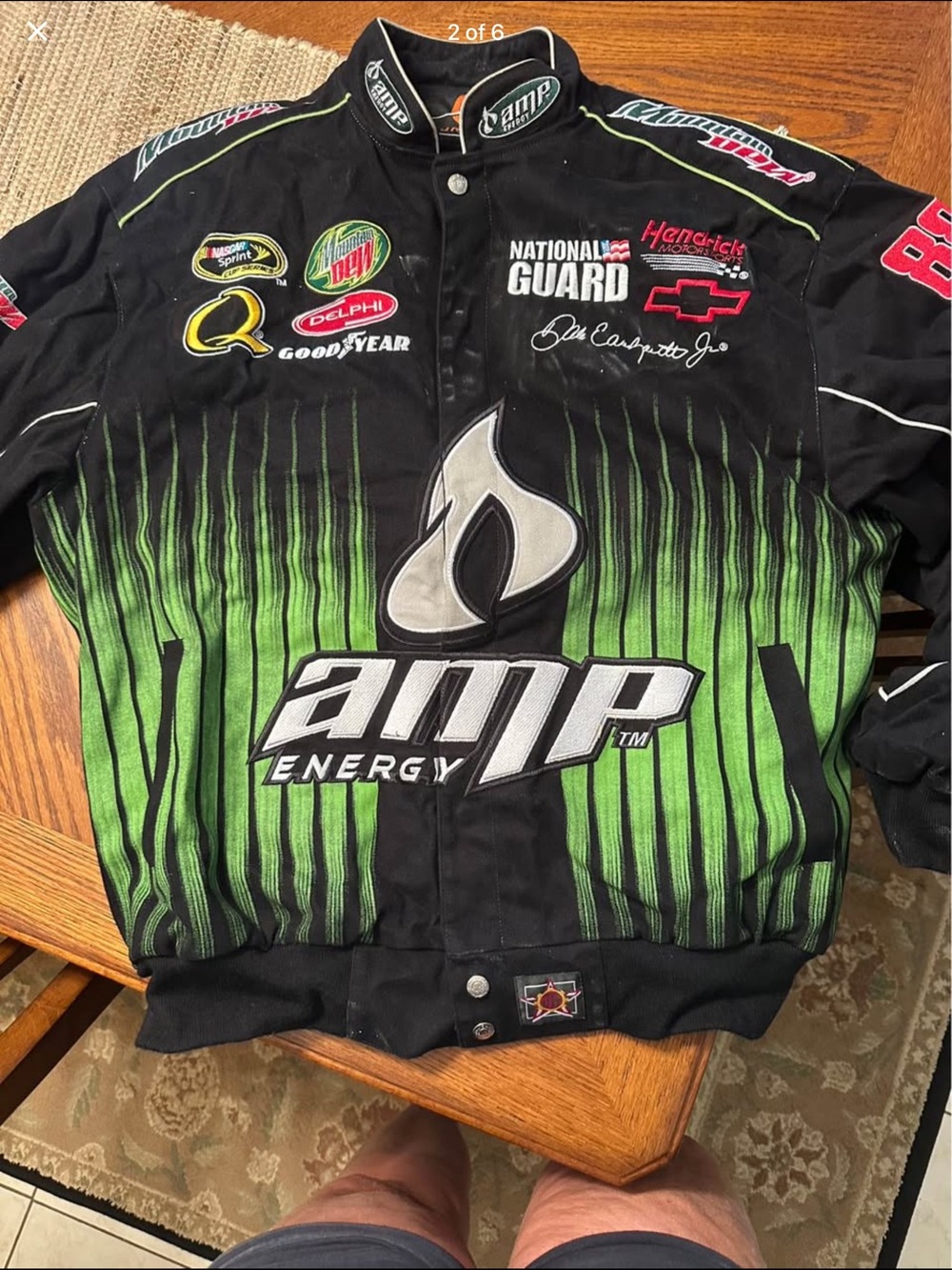 Dale Earnhardt jr AMP Racing Jacket